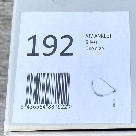 NWT/NIB New MAM ORIGINALS STERLING SILVER ANKLET w/CHAIN. Adjustable. - Picture 10 of 10